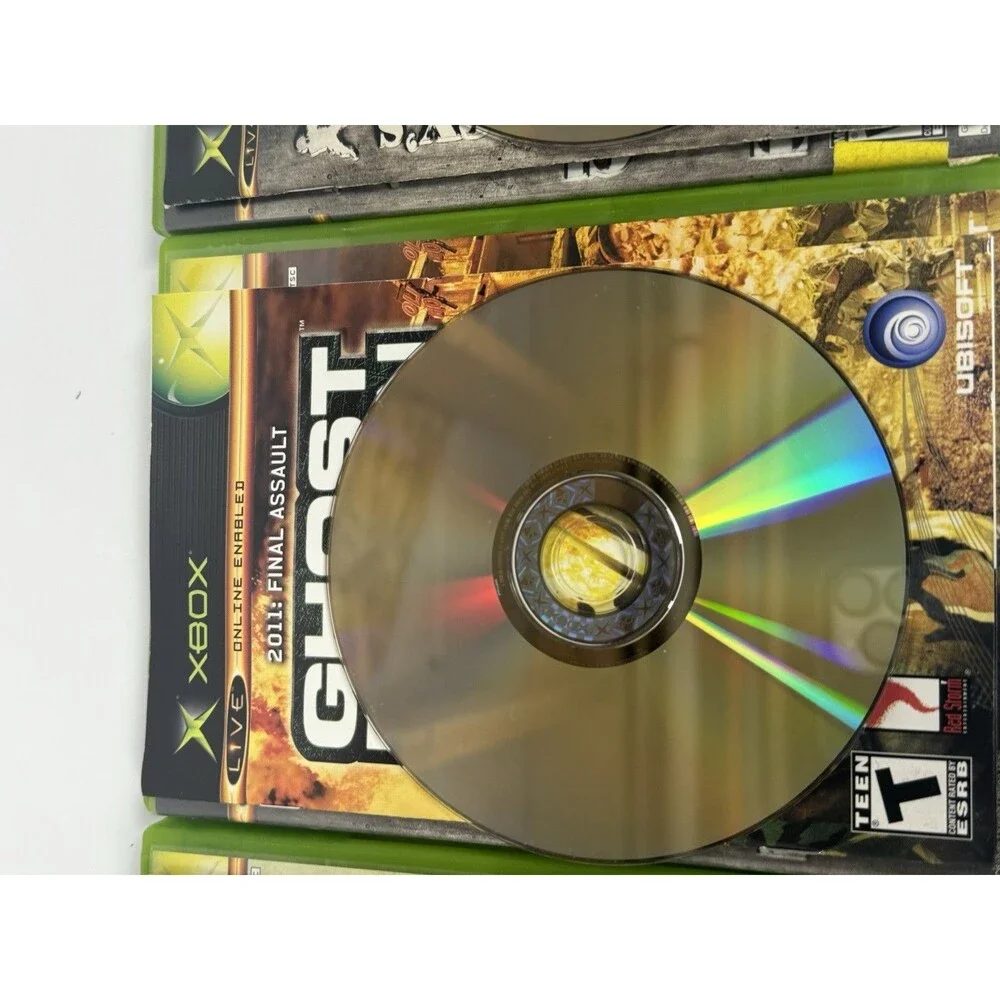 Ghost Recon Xbox Lot of 3 CIB Original, 2, Island Thunder Tom Clancy